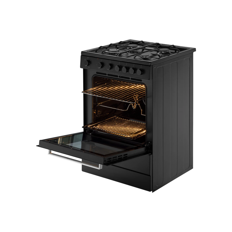 KAFF KAB 60 Cooking Range with Electric Oven – Matt Black Finish & Auto Electric Ignition-4