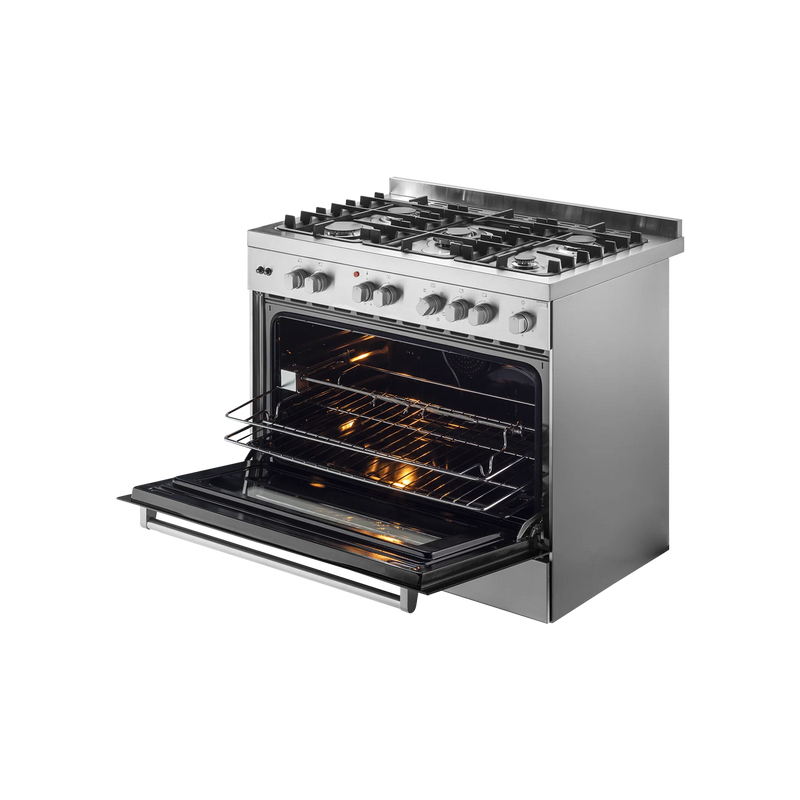 KAFF KGM 90 Cooking Range with Electric Oven – Stainless Steel Finish & Auto Electric Ignition-3