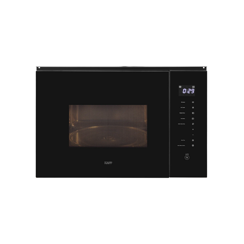 KAFF KMW HN6 BLK – 28L Built-in Microwave with Touch Control & Defrost by Time & Weight-1