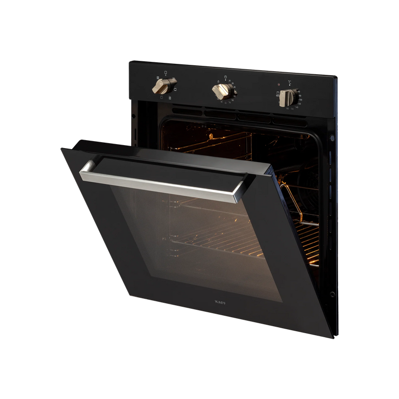 KAFF KOV 73 MRFT – 73 L Built-in Oven with Full Black Tempered Glass Finish-4