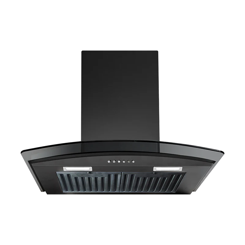KAFF MAX BF DHC 60 cm Kitchen Chimney – Matte Black-1
