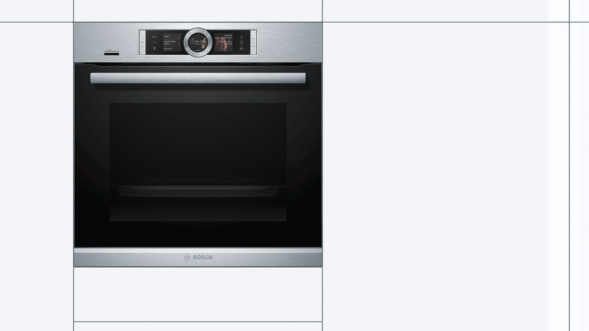 Bosch HRG6769S6 60 cm Built-in Steam Oven with Multi-Function Cooking-2