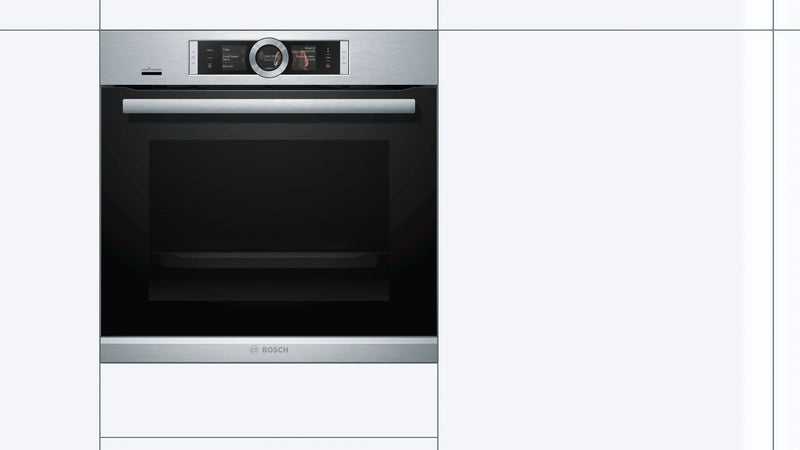 Bosch HRG6769S6 60 cm Built-in Steam Oven with Multi-Function Cooking-2