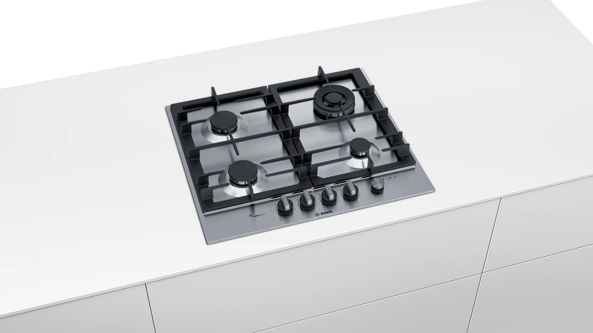 Bosch PCH6A5M90I 60 cm Built-in Gas Hob with 4 High-Performance Burners-6