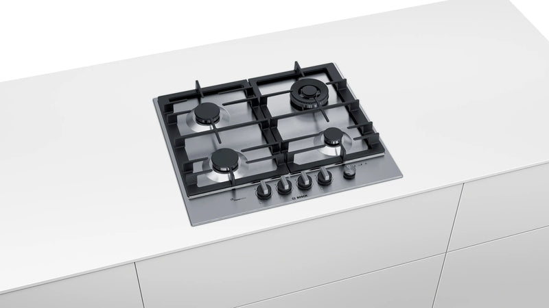 Bosch PCH6A5M90I 60 cm Built-in Gas Hob with 4 High-Performance Burners-6