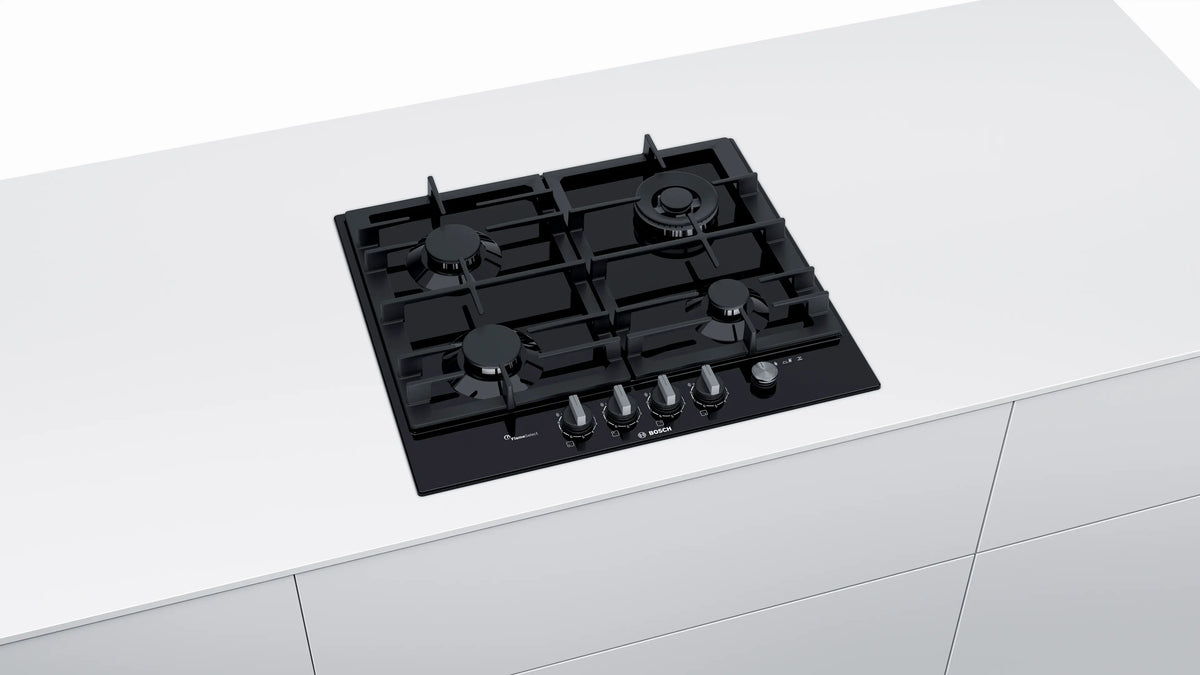 Bosch PCH6A6M90I 60 cm Built-in Gas Hob with 4 High-Performance Burners-6