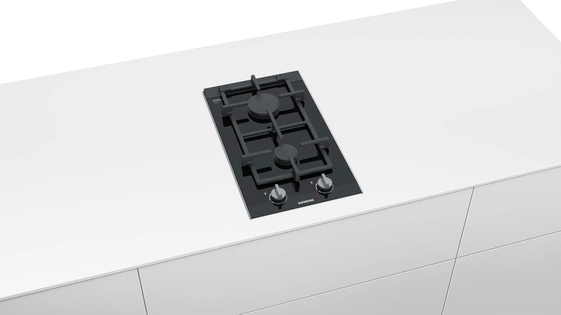 Siemens iQ700 Domino Gas Hob 30 cm (ER3A6BD70I) – 2 Burners, stepFlame Technology, Ceramic Glass, Black-5