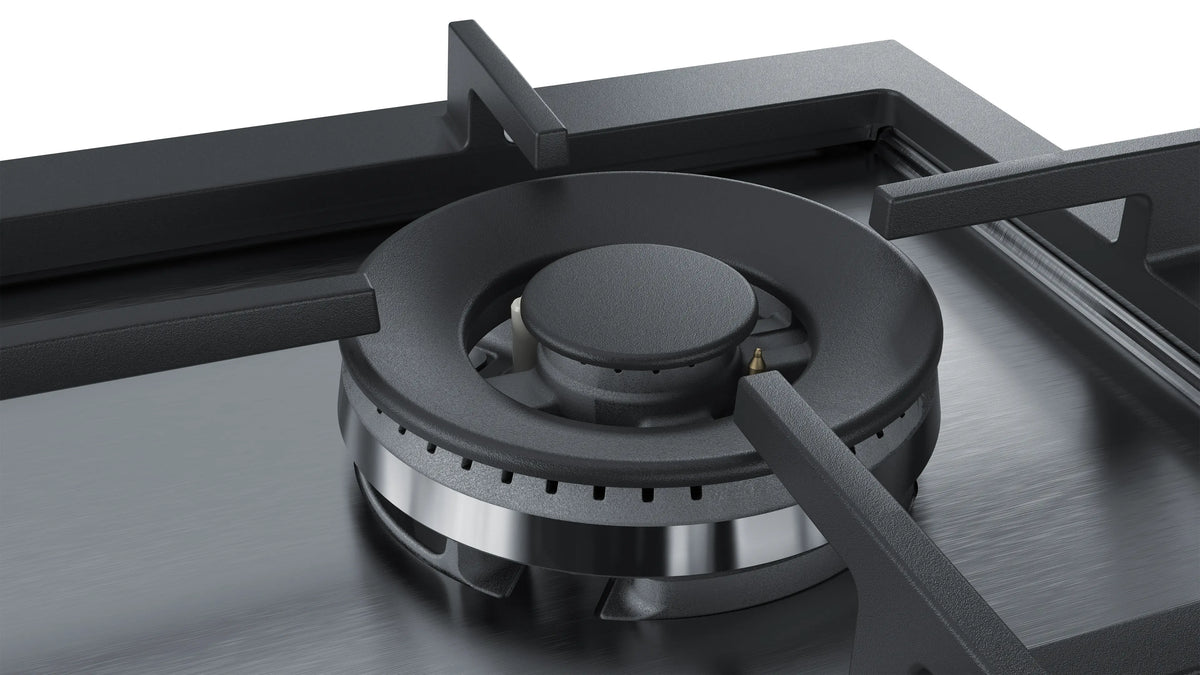 Siemens iQ500 Gas Hob 60 cm (EC6A5HB90) – 4 Burners, Wok Burner, stepFlame Technology, Stainless Steel-4
