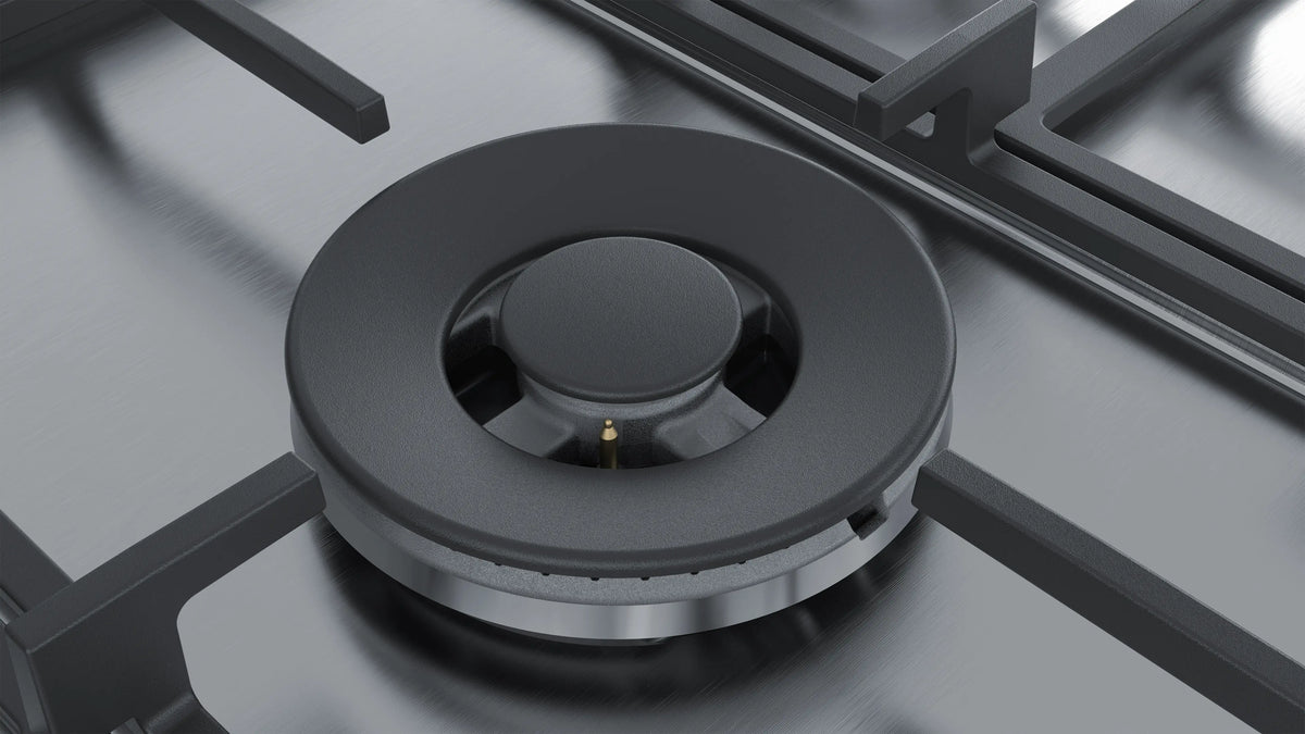 Siemens iQ500 Gas Hob 90 cm (EC9A5RB90I) – 5 Burners, Dual Wok Burner, stepFlame Technology, Stainless Steel-3