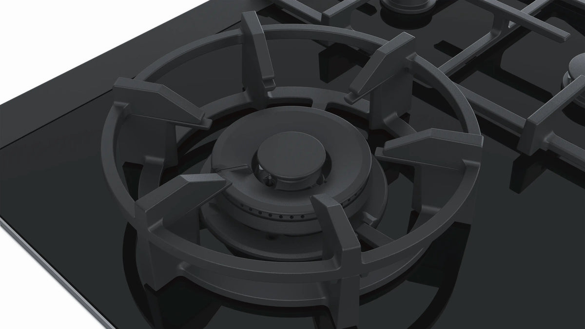 Siemens iQ700 Gas Hob 90 cm (ER9A6SD70I) – 5 Burners, 6.0 kW Dual Wok Burner, stepFlame Technology, Black Ceramic-5