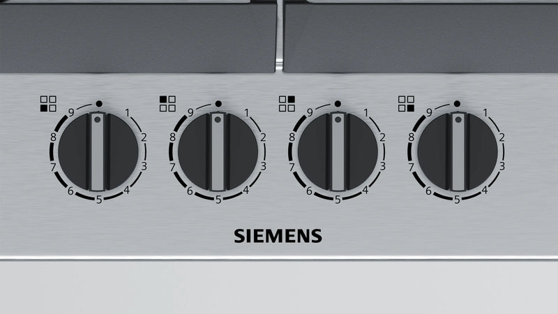 Siemens iQ500 Gas Hob 60 cm (EC6A5HB90) – 4 Burners, Wok Burner, stepFlame Technology, Stainless Steel-5