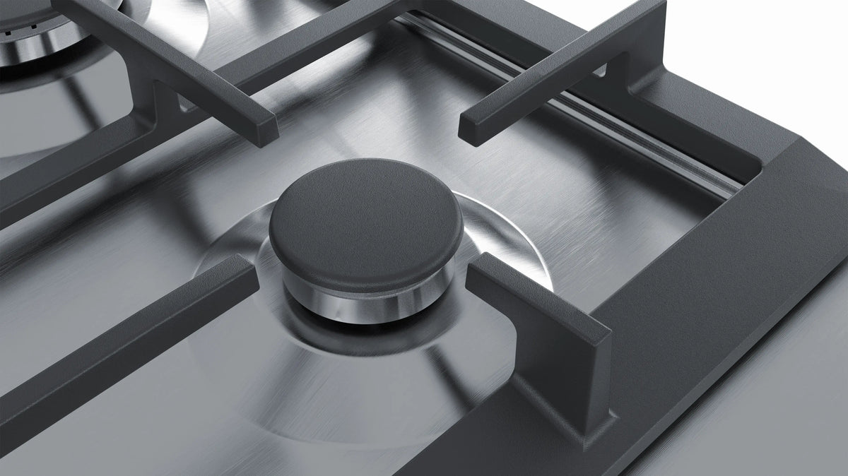 Siemens iQ500 Gas Hob 60 cm (EC6A5HB90) – 4 Burners, Wok Burner, stepFlame Technology, Stainless Steel-6