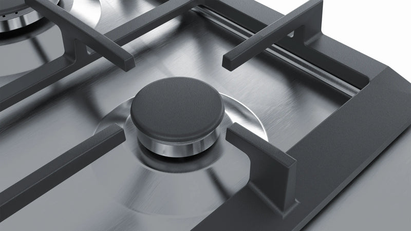 Siemens iQ500 Gas Hob 60 cm (EC6A5HB90) – 4 Burners, Wok Burner, stepFlame Technology, Stainless Steel-6