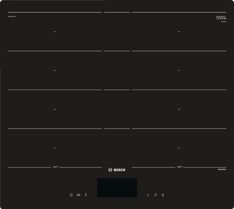 Bosch PXY601JW1E 60 cm Built-in Induction Hob with Touch Control-2