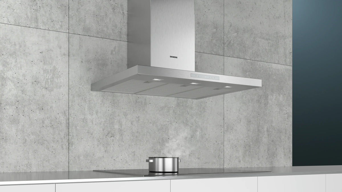 Siemens iQ500 Wall-Mounted Cooker Hood 90 cm (LC97BCP50I) – iQdrive Motor, Stainless Steel-3