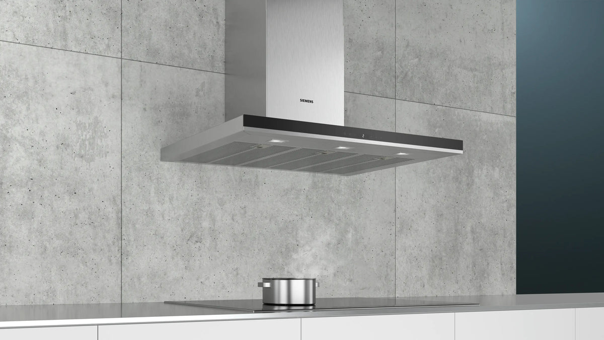 Siemens iQ500 Wall-Mounted Cooker Hood 90 cm (LC97BIP50I) – iQdrive Motor, Stainless Steel-3