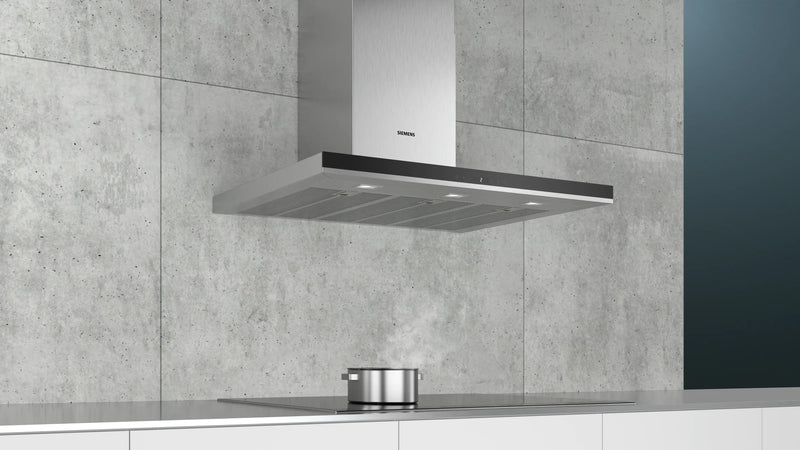Siemens iQ500 Wall-Mounted Cooker Hood 90 cm (LC97BIP50I) – iQdrive Motor, Stainless Steel-3