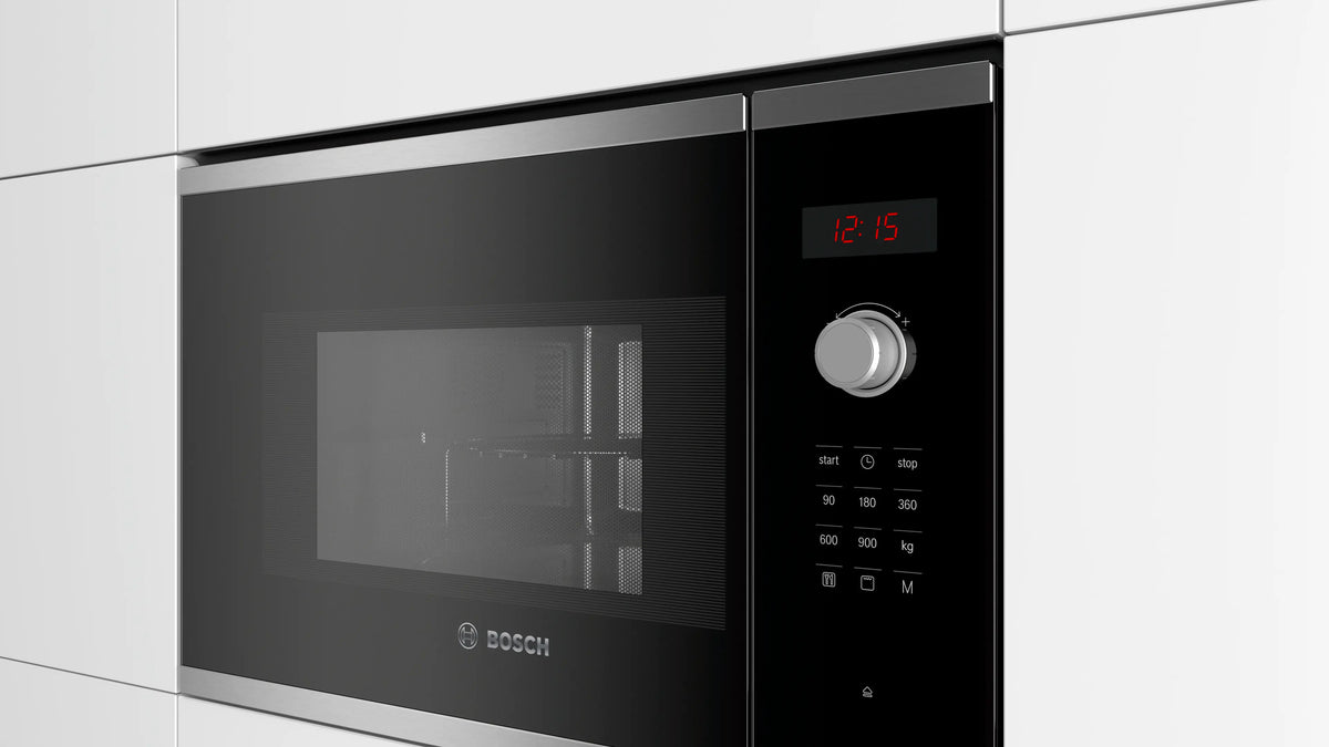 Bosch BEL553MS0I 25 L Built-in Microwave Oven with Grill Function-2