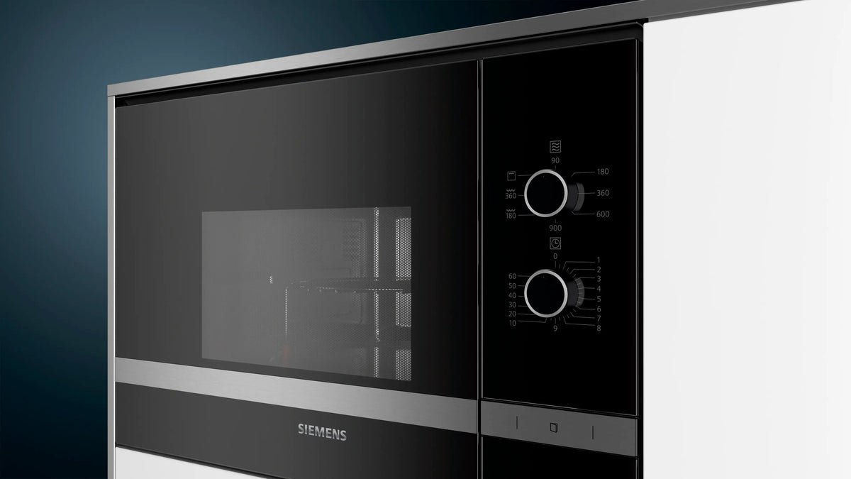 Siemens iQ300 Built-In Microwave with Grill 25L – BE550LMR0I