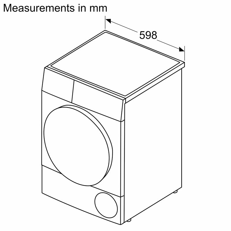 Bosch Series 4 Condenser Tumble Dryer – WPG24108IN-15