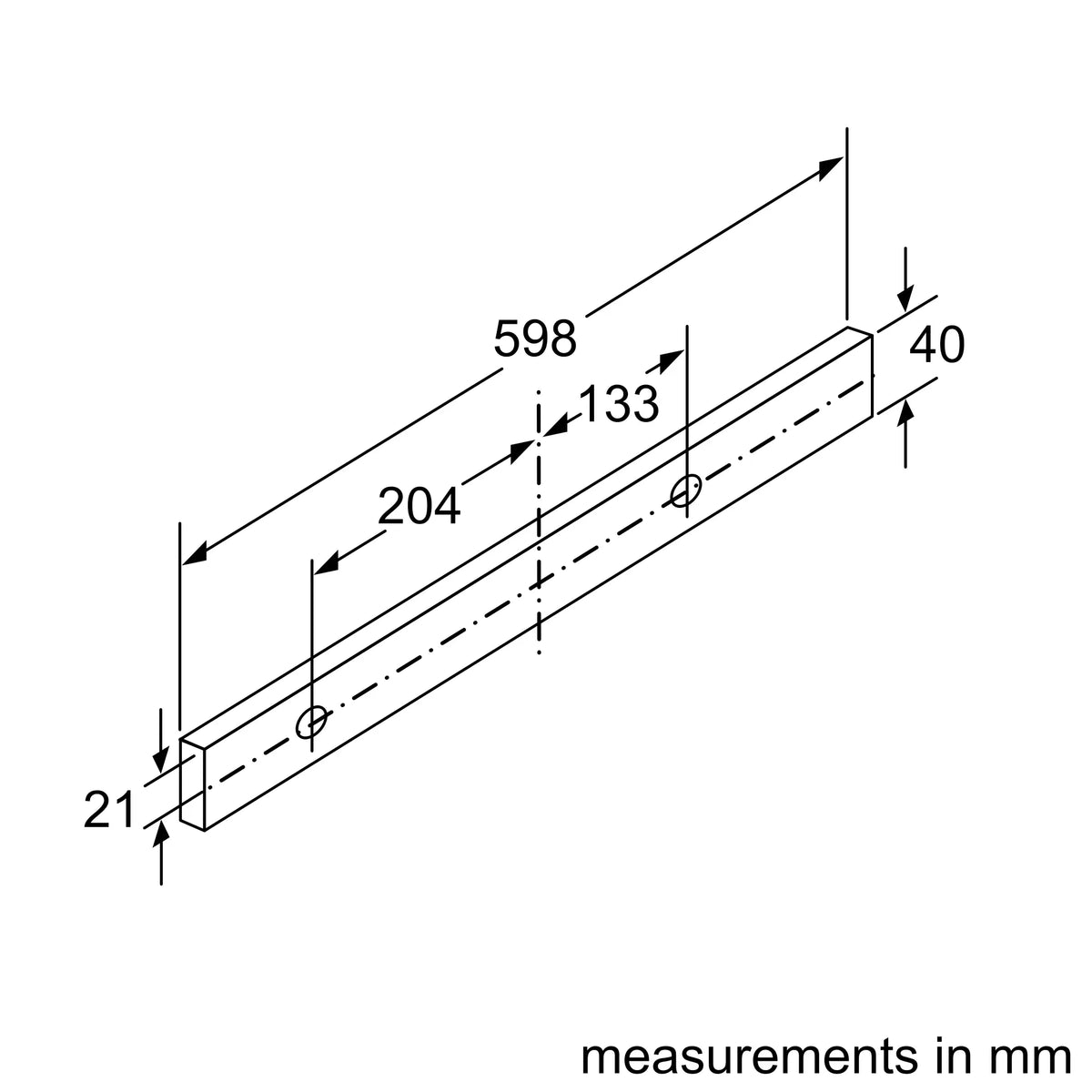 Siemens iQ300 Telescopic Cooker Hood 60 cm (LI64MA531I) – iQdrive Motor, Silver Metallic-14