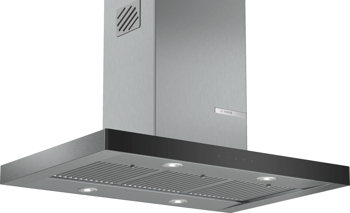 Bosch DIB098G50I 90 cm Island Chimney with Touch Control & Powerful Suction