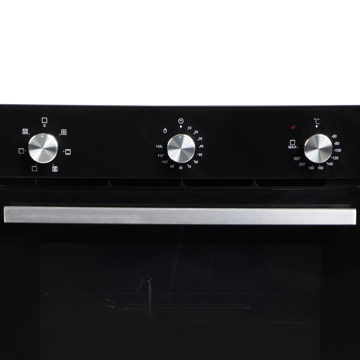 Faber FBIO 80L 6F BK Built-in Oven – 80L Black Glass, 6 Cooking Functions, Touch + Push/Pull Knob Control, Convection & Grill Cooking, Energy Efficient-7