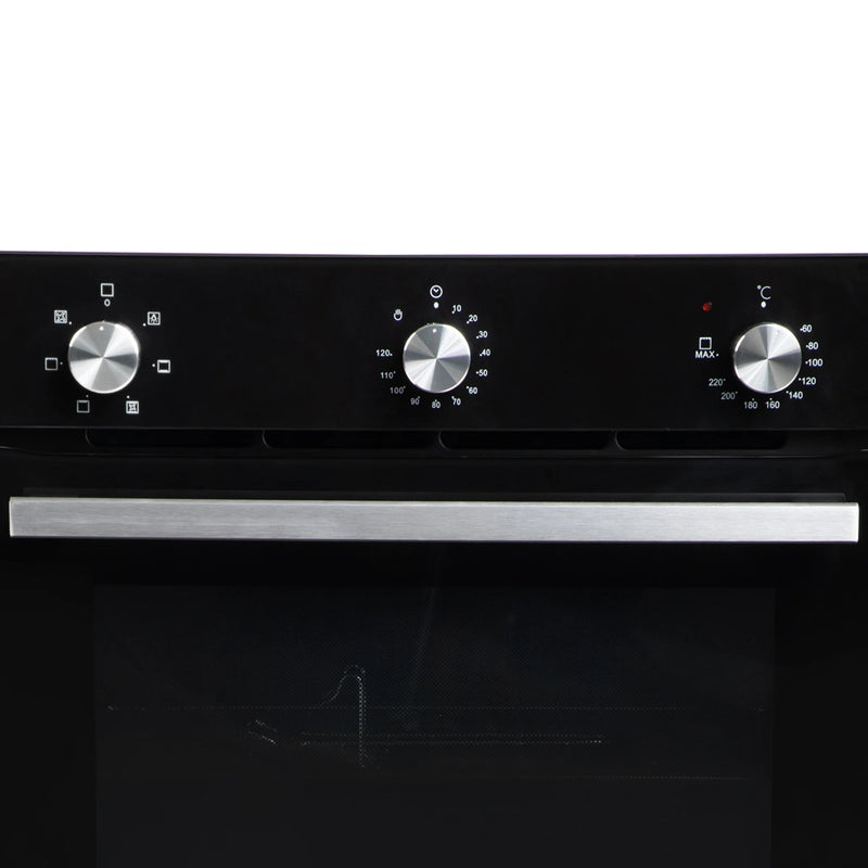 Faber FBIO 80L 6F BK Built-in Oven – 80L Black Glass, 6 Cooking Functions, Touch + Push/Pull Knob Control, Convection & Grill Cooking, Energy Efficient-7