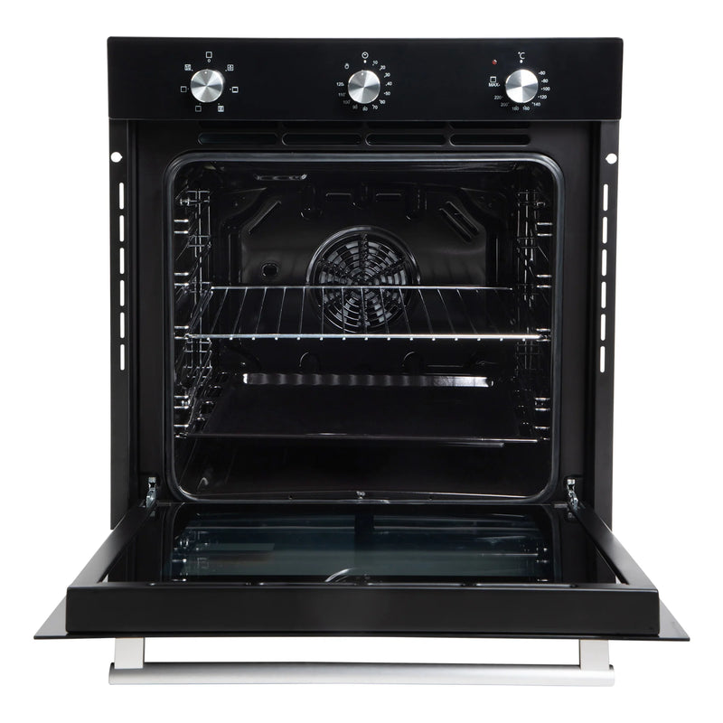 Faber FBIO 80L 6F BK Built-in Oven – 80L Black Glass, 6 Cooking Functions, Touch + Push/Pull Knob Control, Convection & Grill Cooking, Energy Efficient-9