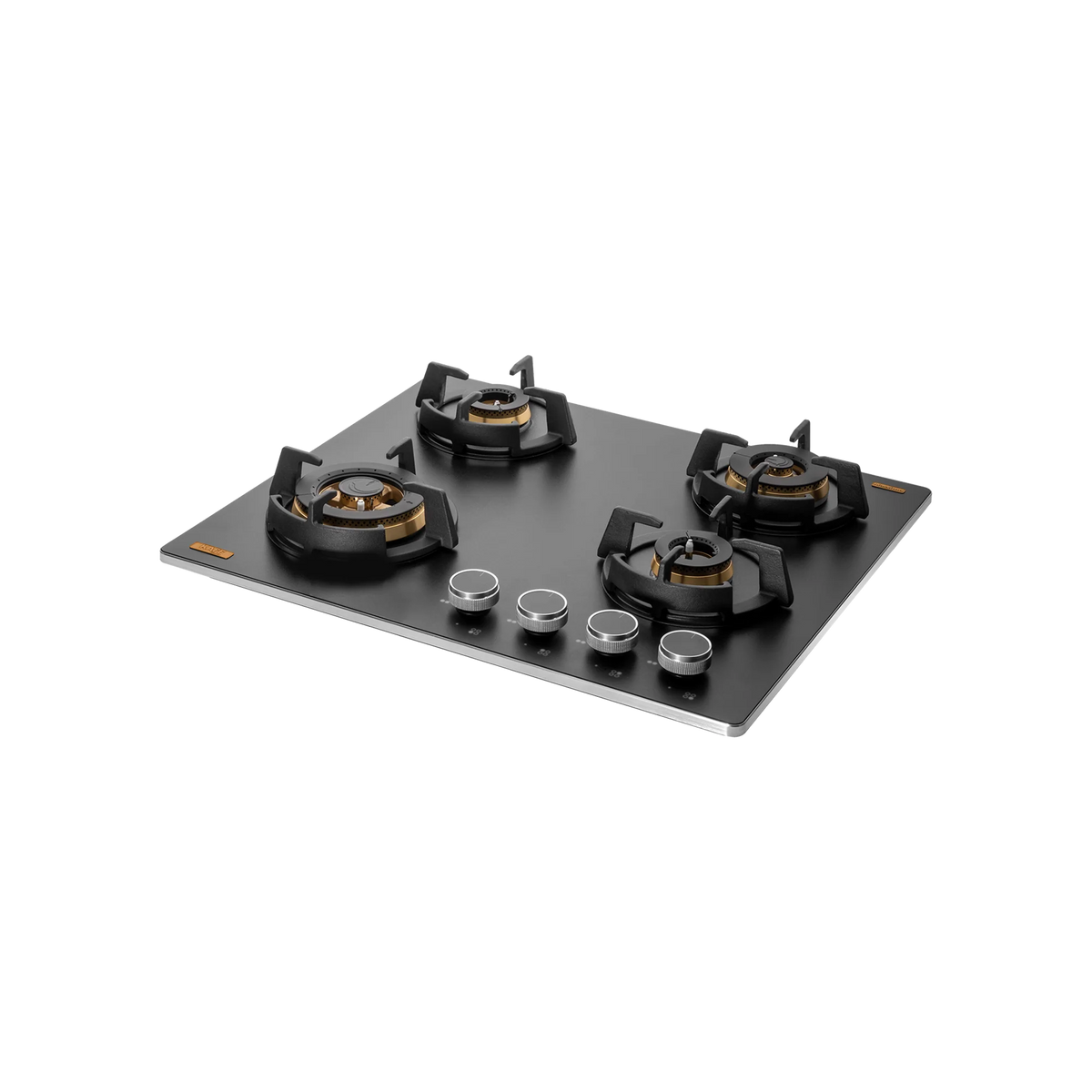 KAFF MSM 604 / MSM 604X – Built-In Hob, 4 Full Brass High Efficiency Burners with FFD, Thick Premium Frosted Black Glass-2