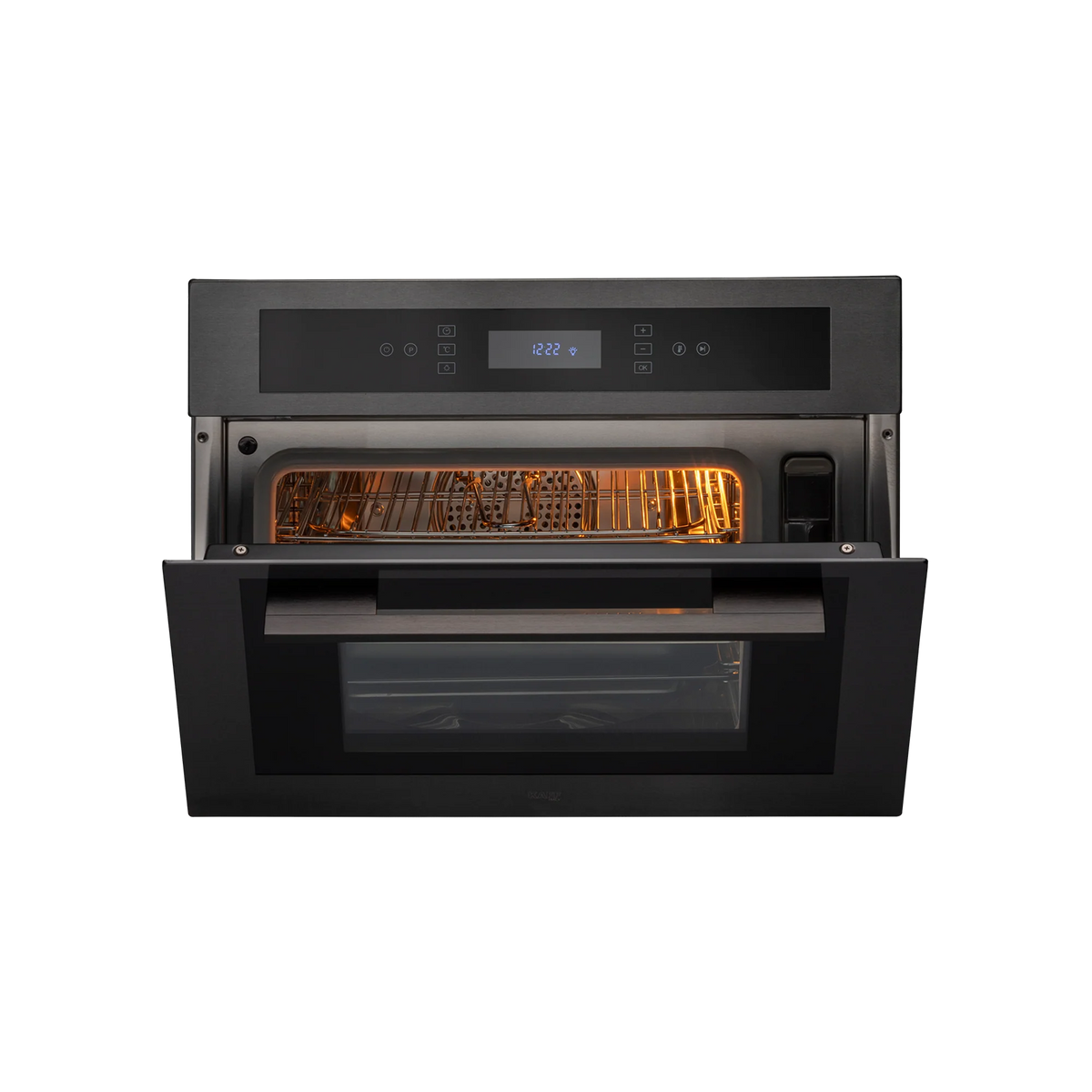 KAFF MZ ST6 TN – Advanced Built-in Combi Steam Oven with Memory Function and Titanium Glass Finish