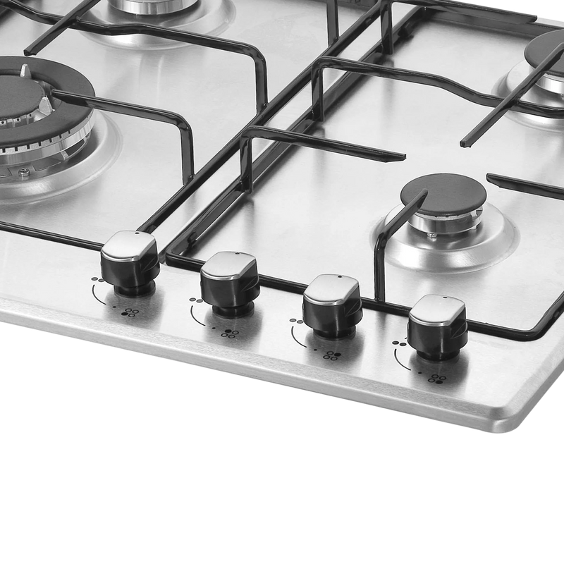 KAFF NE 4B 60 SS – Built-in Hob with 4 Gas Burners, 304 Grade Stainless Steel, Auto Electric Ignition (60 cm)-4