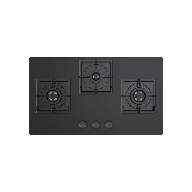 KAFF NYG 783 78 cm Built-in Gas Hob – Black & Grey-4