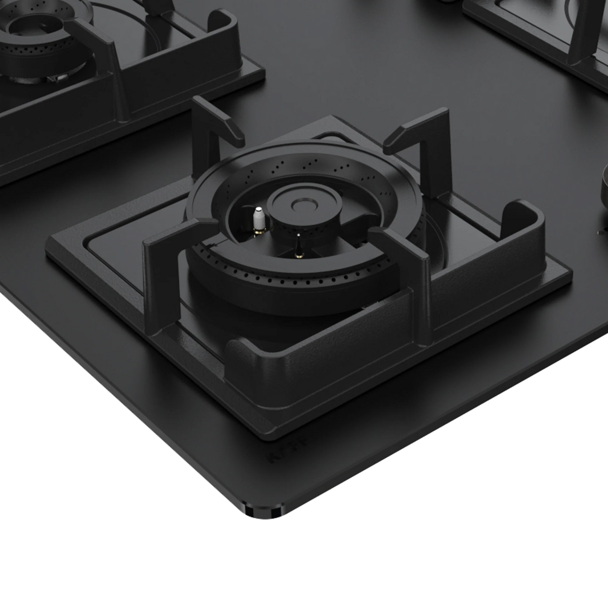 KAFF NYG 783 78 cm Built-in Gas Hob – Black & Grey-5
