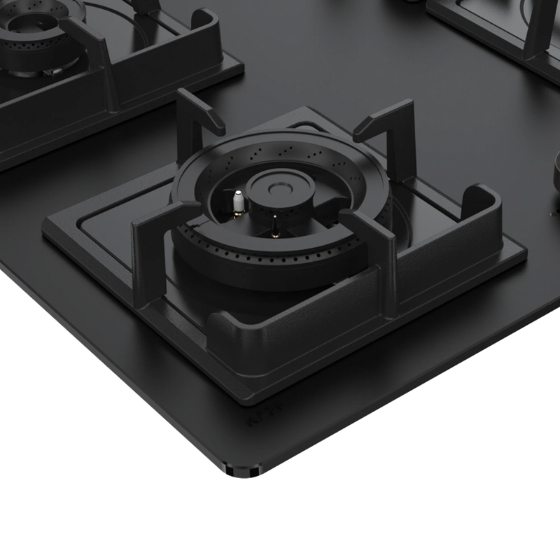 KAFF NYG 783 78 cm Built-in Gas Hob – Black & Grey-5
