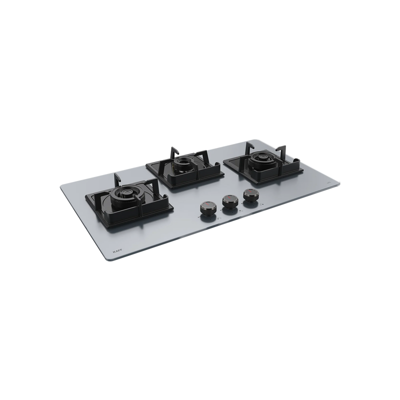 KAFF NYG 783 78 cm Built-in Gas Hob – Black & Grey-8