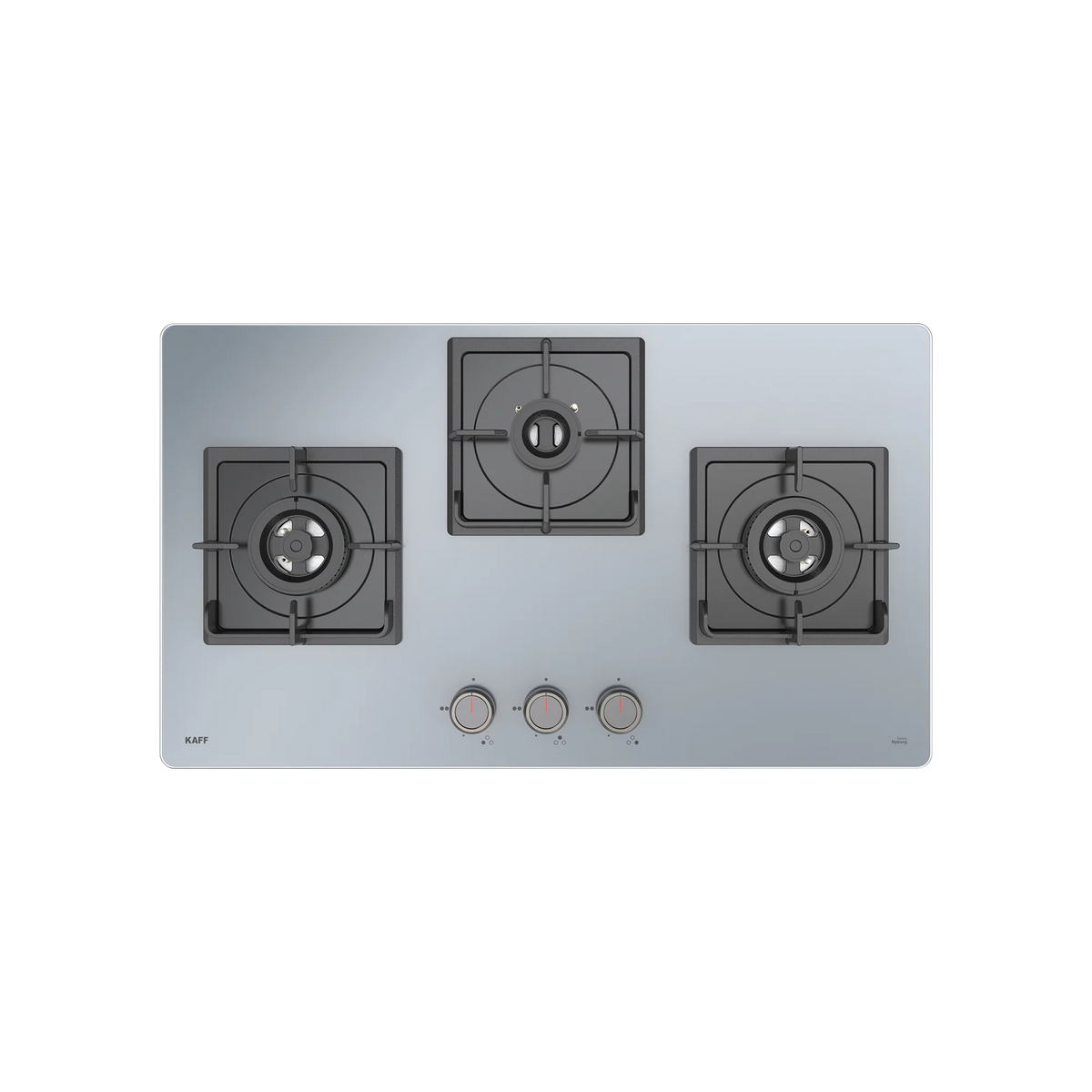 KAFF NYG 783 78 cm Built-in Gas Hob – Black & Grey-10