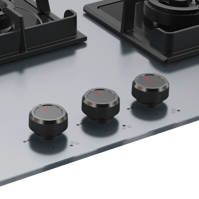 KAFF NYG 783 78 cm Built-in Gas Hob – Black & Grey-13