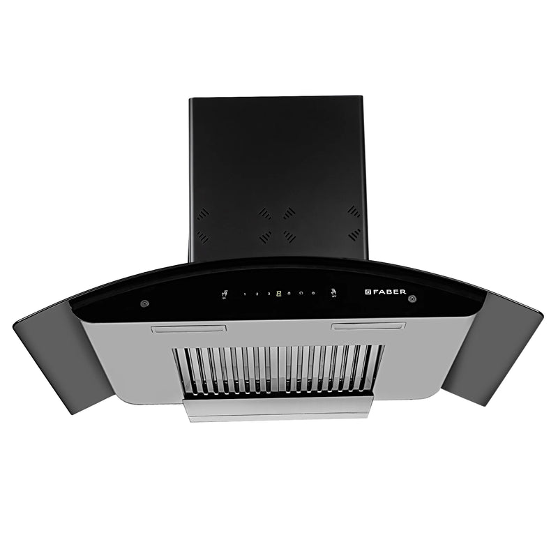 Faber Ellora 3D IN HC SC BF BK 90 cm Wall-Mounted Chimney – 1400 m³/hr Suction, 3D Suction, Baffle Filter & Gesture Control-6