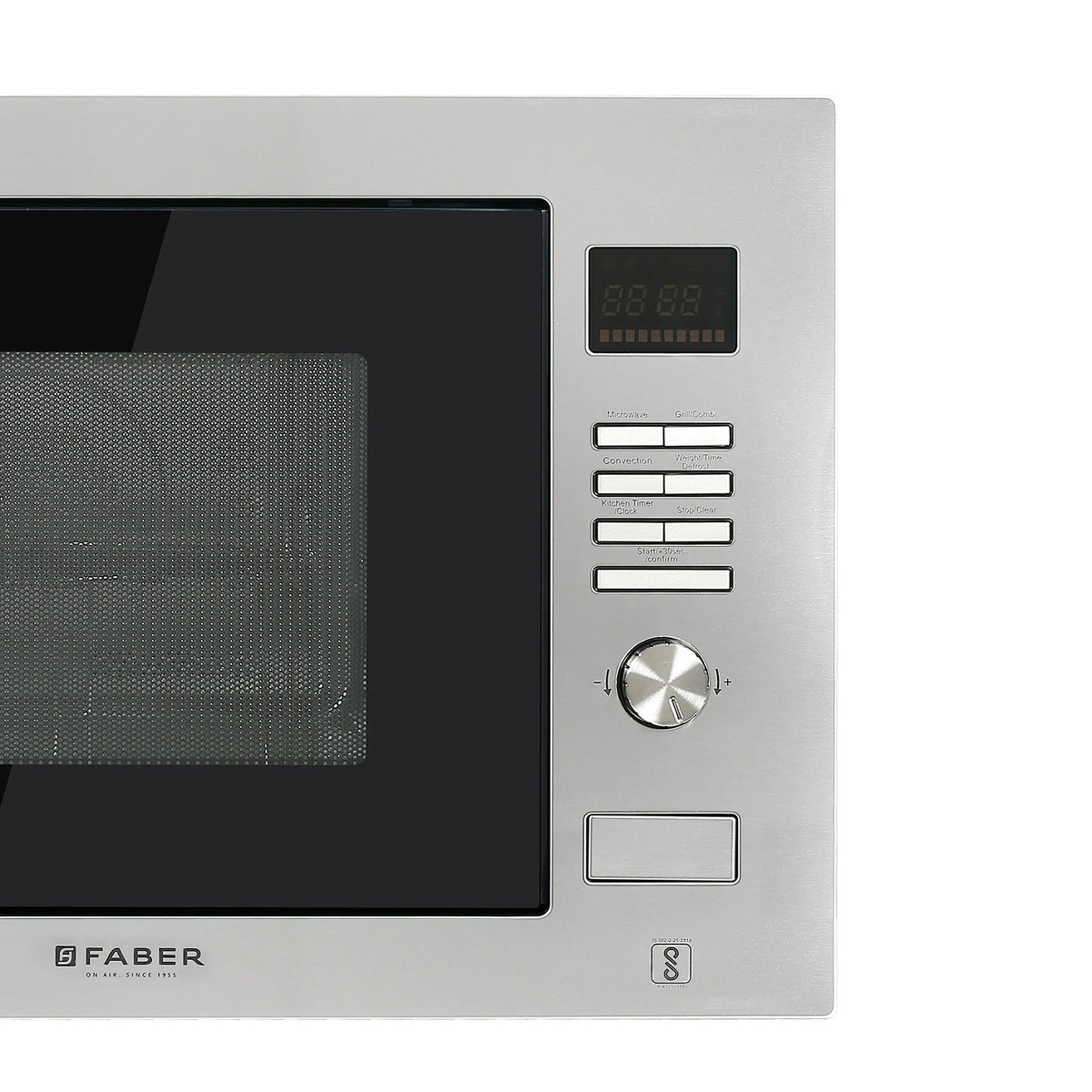 Faber FBIMWO 32L CGS Built-in Oven Microwave – 32L Stainless Steel Finish, Microwave, Grill & Convection Cooking, 10 Auto Cook Menus-3