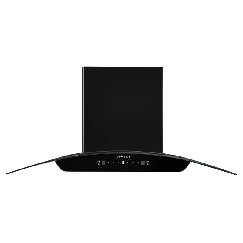 Faber Sunny IN HC SC FL LG 90 cm Wall-Mounted Chimney – 1200 m³/hr Suction, Filterless Auto-Clean, Touch & Gesture Control-1