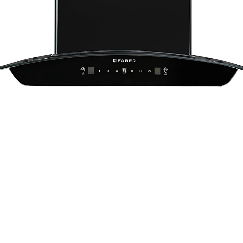 Faber Sunny IN HC SC FL LG 90 cm Wall-Mounted Chimney – 1200 m³/hr Suction, Filterless Auto-Clean, Touch & Gesture Control-2