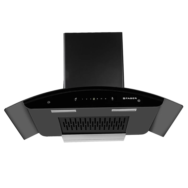 Faber Hood Magnus IN HC SC FL EBK 90 – 1500 m³/hr Wall-Mounted Chimney, Heat Auto-Clean & Touch/Gesture Control-5