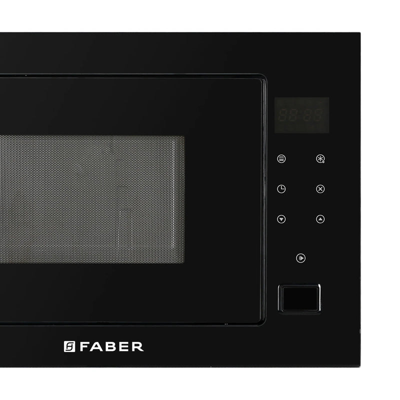 Faber FBIMWO 25 SG Built-in Microwave Oven – 25L Black Finish, Electronic Push Button Control, Grill Cooking, 8 Auto Cook Menus, Energy Efficient-5