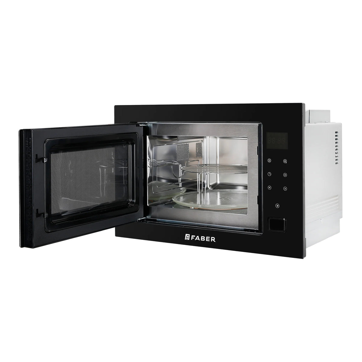 Faber FBIMWO 25 SG Built-in Microwave Oven – 25L Black Finish, Electronic Push Button Control, Grill Cooking, 8 Auto Cook Menus, Energy Efficient-7