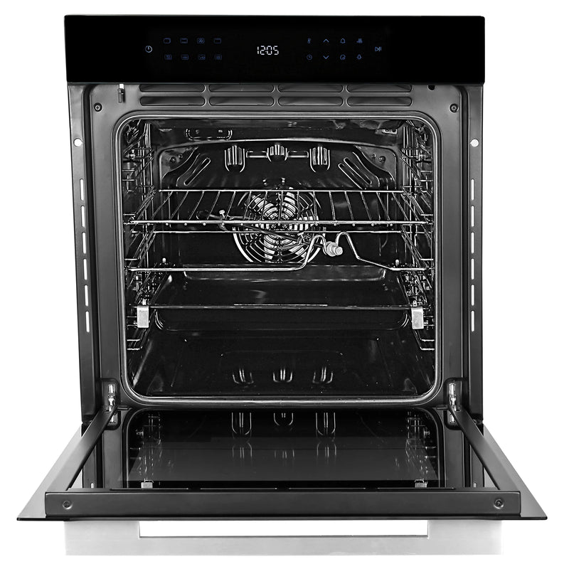Faber FBIO 83L 15F BK Built-in Oven – 83L Semi-Transparent Black Glass, 15 Cooking Functions, Sensor Touch Control, 3D Hot Air Circulation, Energy Efficient-7