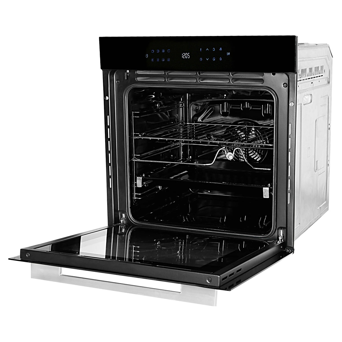Faber FBIO 83L 15F BK Built-in Oven – 83L Semi-Transparent Black Glass, 15 Cooking Functions, Sensor Touch Control, 3D Hot Air Circulation, Energy Efficient-9
