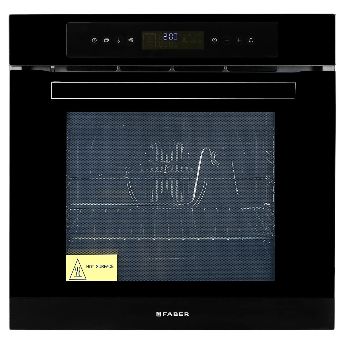 Faber FBIO 80L 10F BS with ART Built-in Oven – 80L Black Steel, 10 Cooking Functions, Fully Sensor Touch Control, LED Display, Digital Lock & Automatic Cut-Off Timer, Energy Efficient-1