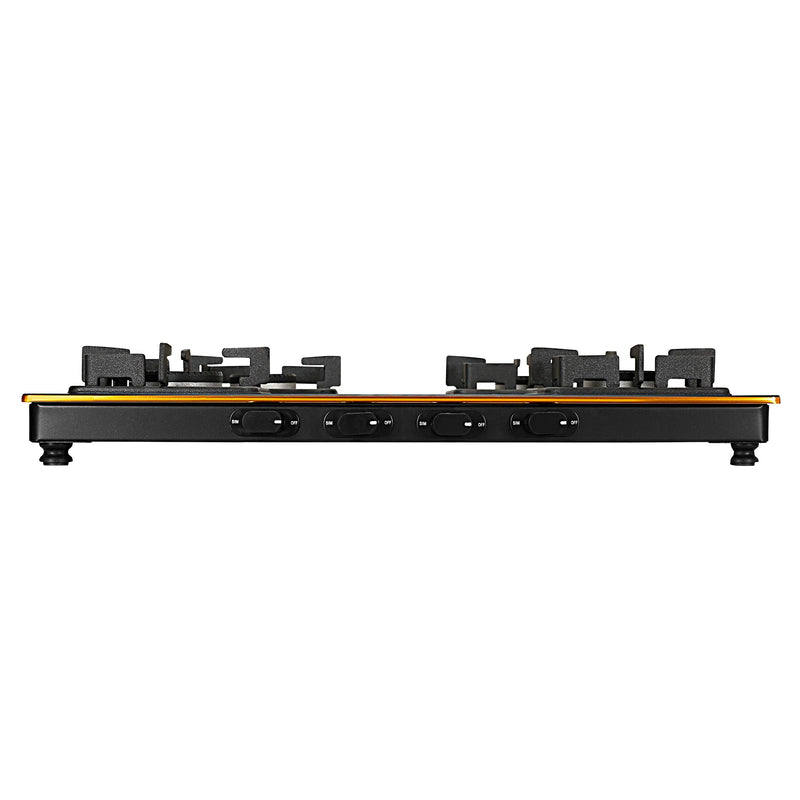 Faber HOB COOKTOP Prince Plus 4BB BK – 4 Burner Gas Cooktop with Brass Burners, Jumbo Burner, Diamond Coated Finish-5