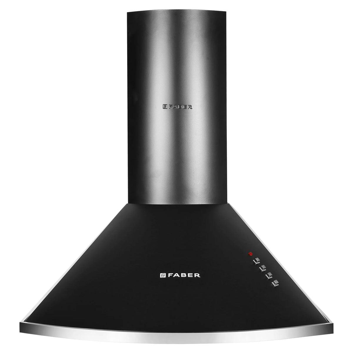 Faber Class Pro PB BK LTW 60 cm Wall-Mounted Chimney – 1000 m³/hr Suction, Push Button Control & LED Lighting-4